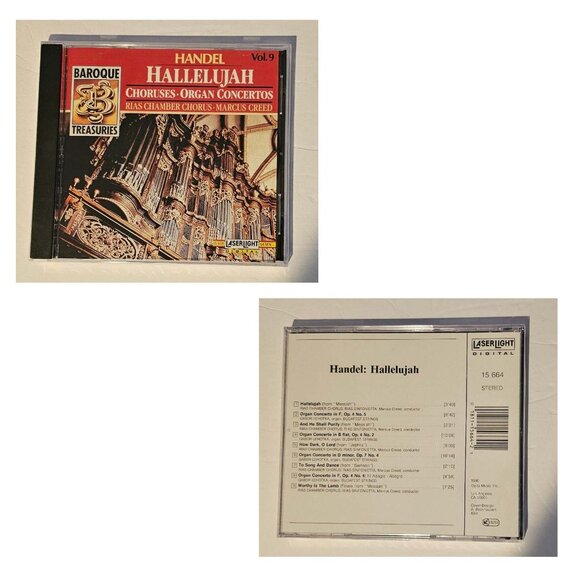 Lot of 7 Baroque‎ Treasuries CDs: Vol. 1, 4, 5, 7, 8, 9, & 10 - Picture 8 of 9